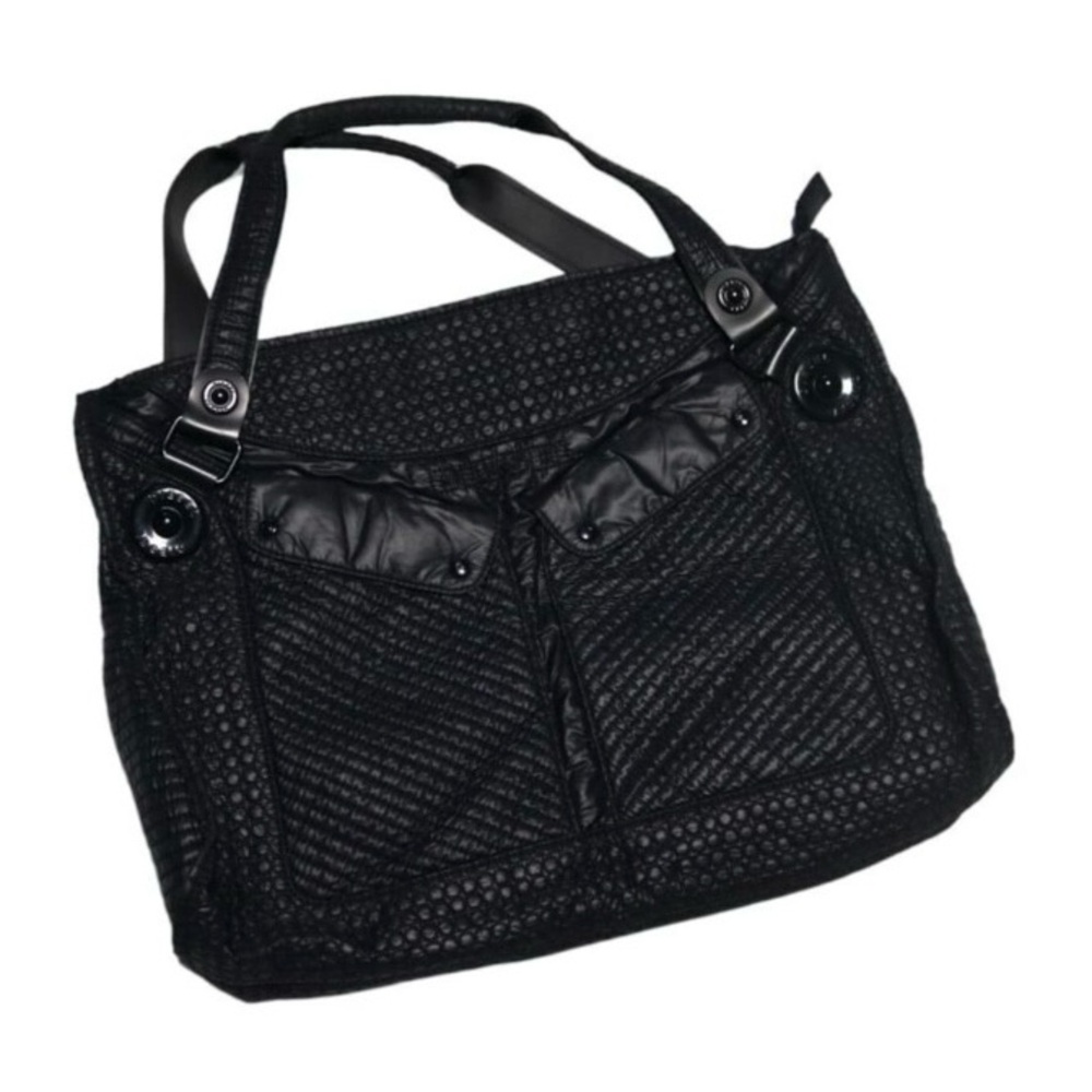 Diesel Elegant Black Quilted Women's Bag